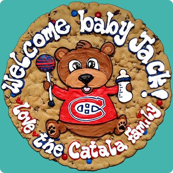 Welcome Baby Announcements Baby Shower - Gifts Cookie Gram Love Toronto