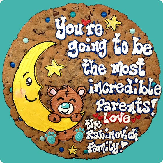 You're going to make the most incredible parents, baby shower, - Gifts Cookie Gram Love Toronto
